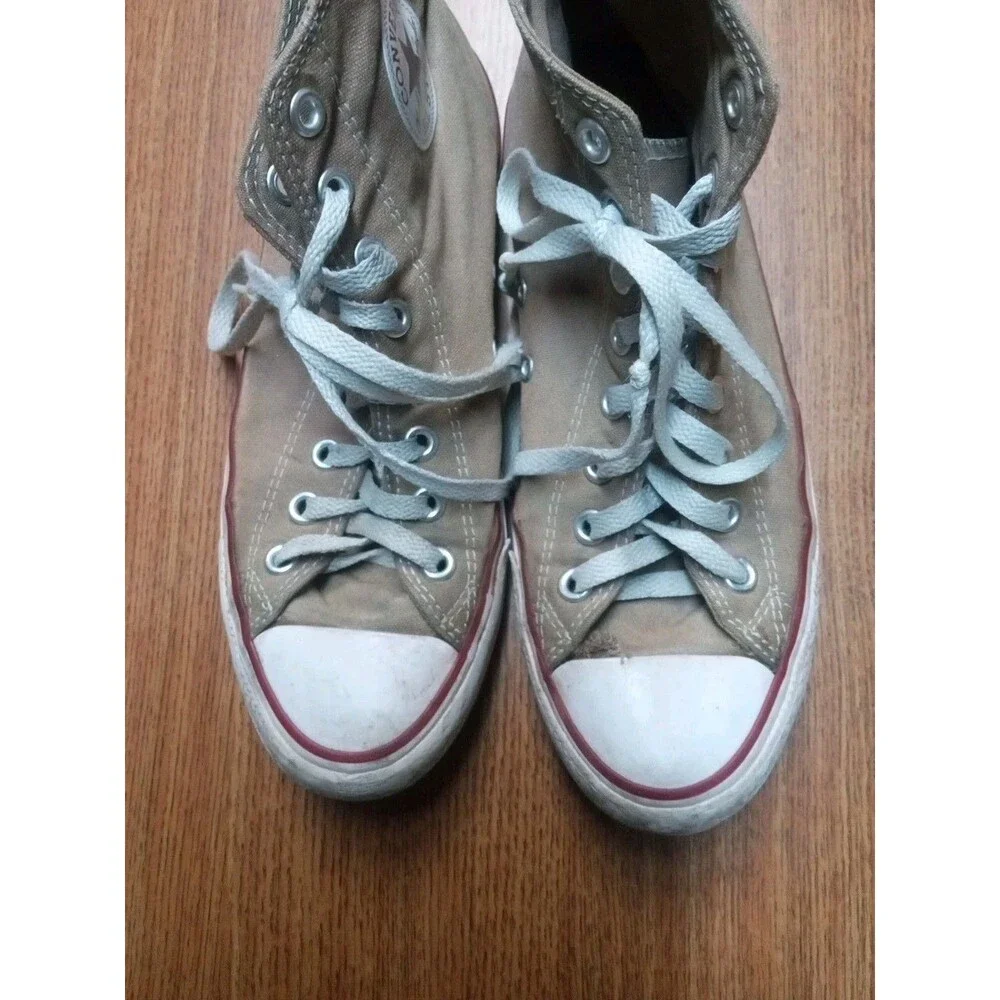 Converse Chuck Taylor All Star Hi  Tan -Size  Men's 6.5Women’s Size 8.5